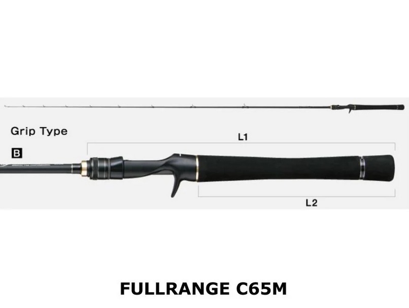 Tailwalk Fullrange C65M pergető horgászbot