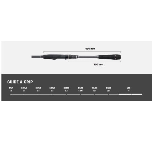 TW DAGEKI S762L pergető horgászbot